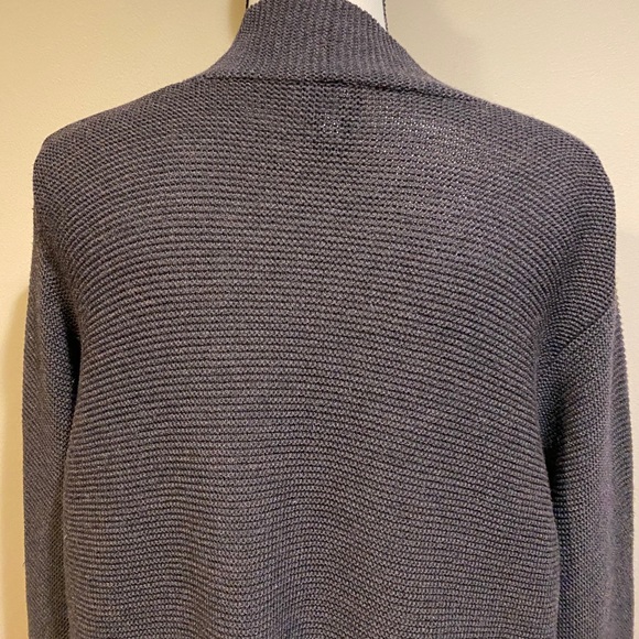 Eileen Fisher Cardigan Sweater Brown - Picture 8 of 10